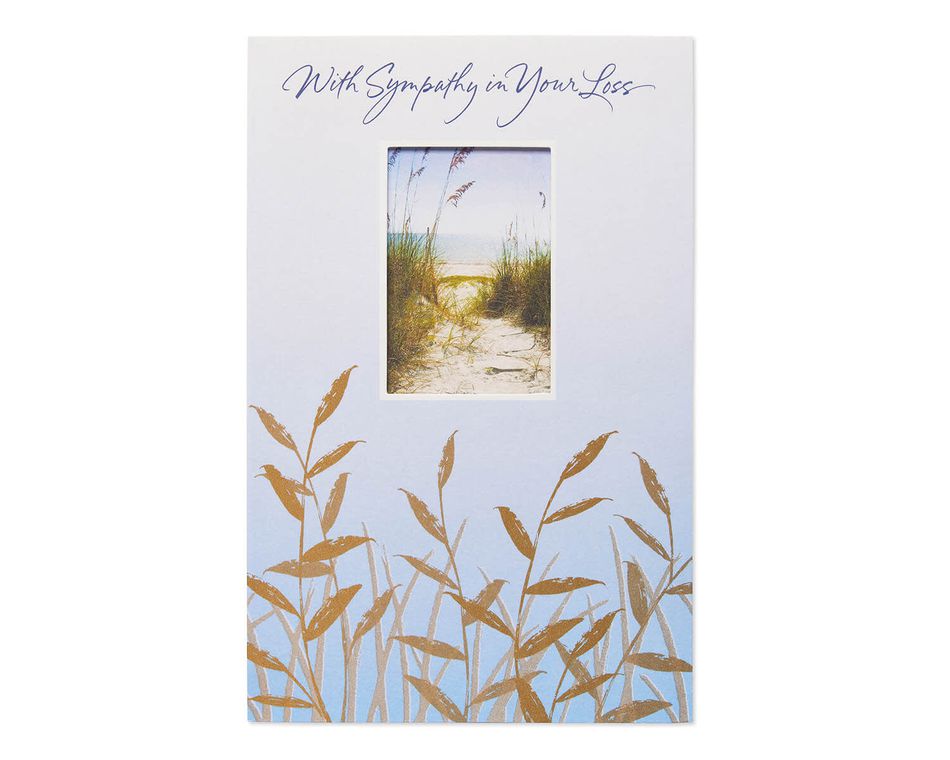 Never Forget Sympathy Card 