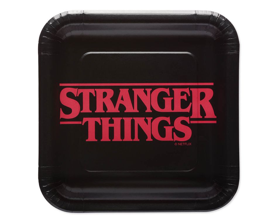 Stranger Things Dinner Plates, 8-Count