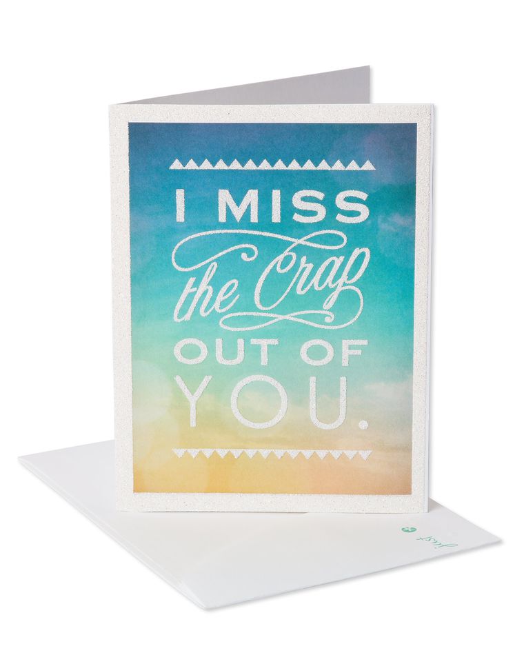 Miss You Thinking of You Card