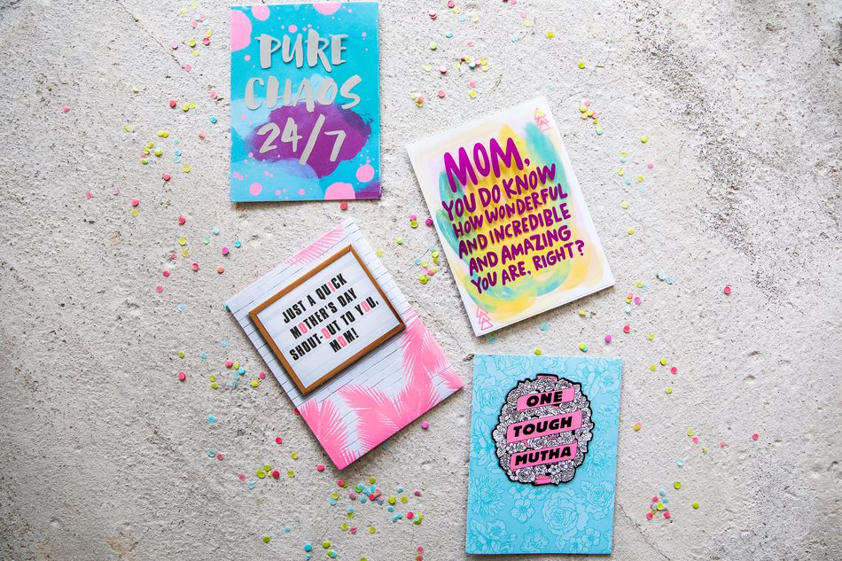 shout-out mother's day card