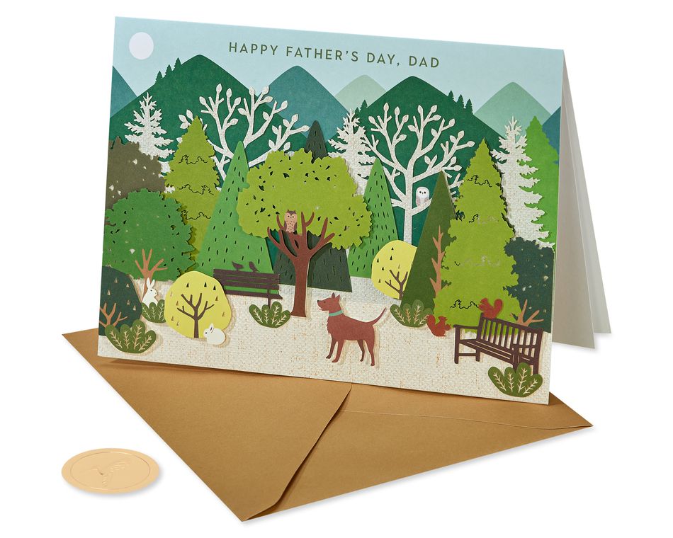 Amazing Adventure Pop Up Father's Day Greeting Card