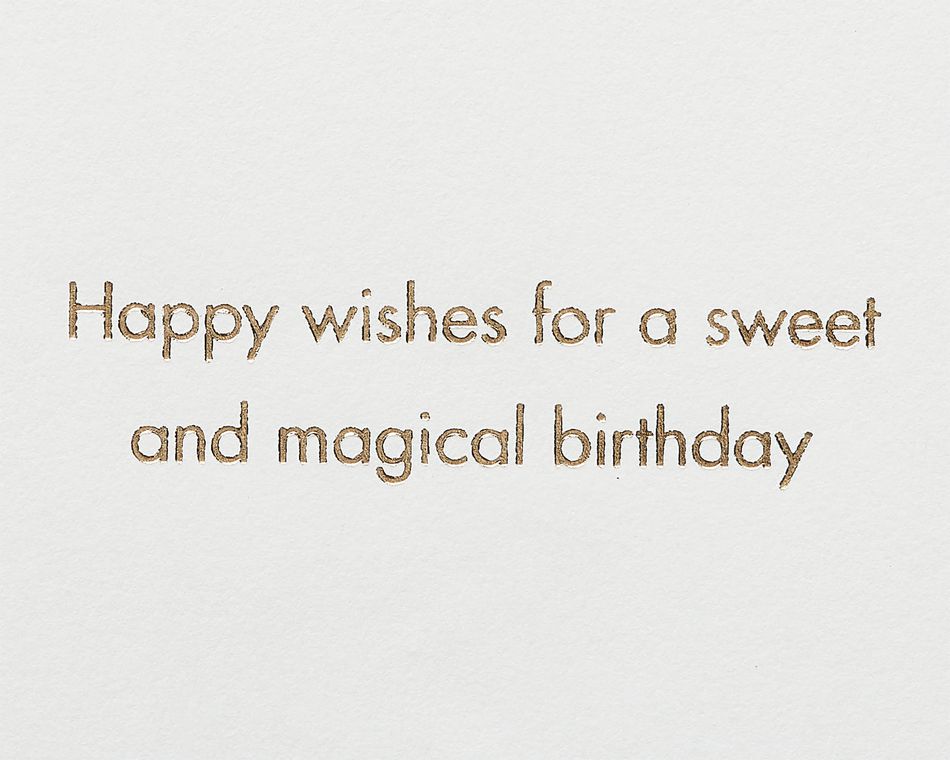 Mermaid Cupcake Birthday Greeting Card