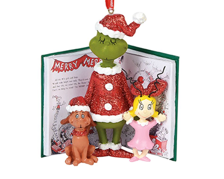 The Grinch Cindy and Max Ornament