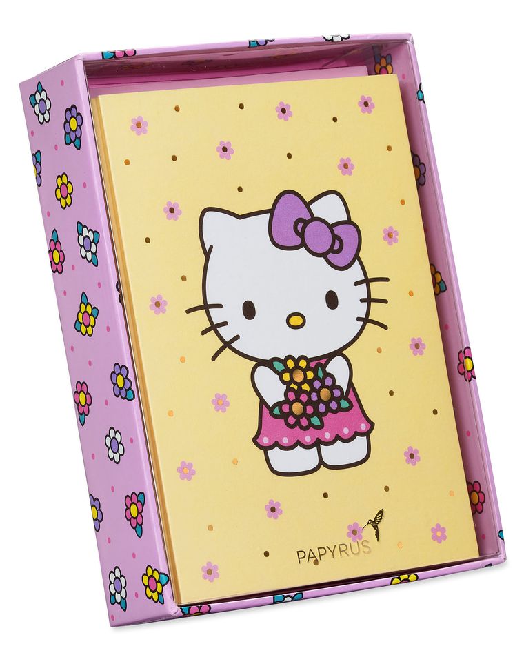 Hello Kitty Blank Cards with Envelopes, 12-Count