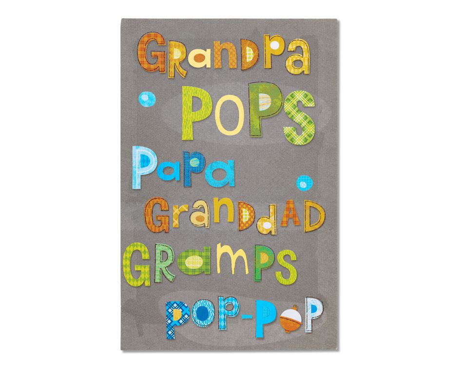love father's day card for grandpa