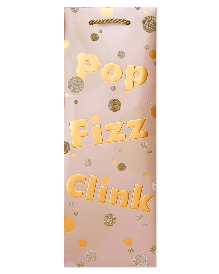 Pop Fizz Clink Wine Bag