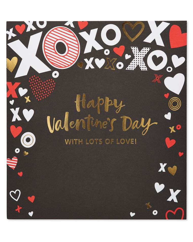XOXO Pop-Up Valentine's Day Card