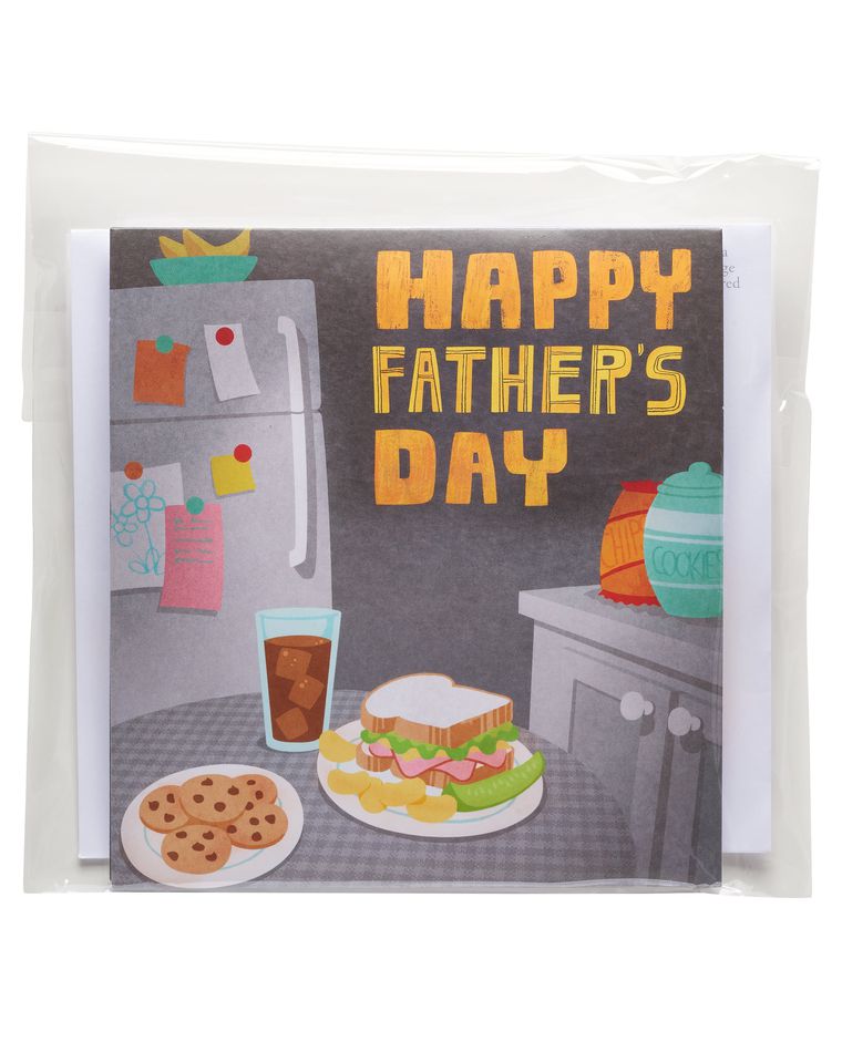 Dancing Food Father's Day Card