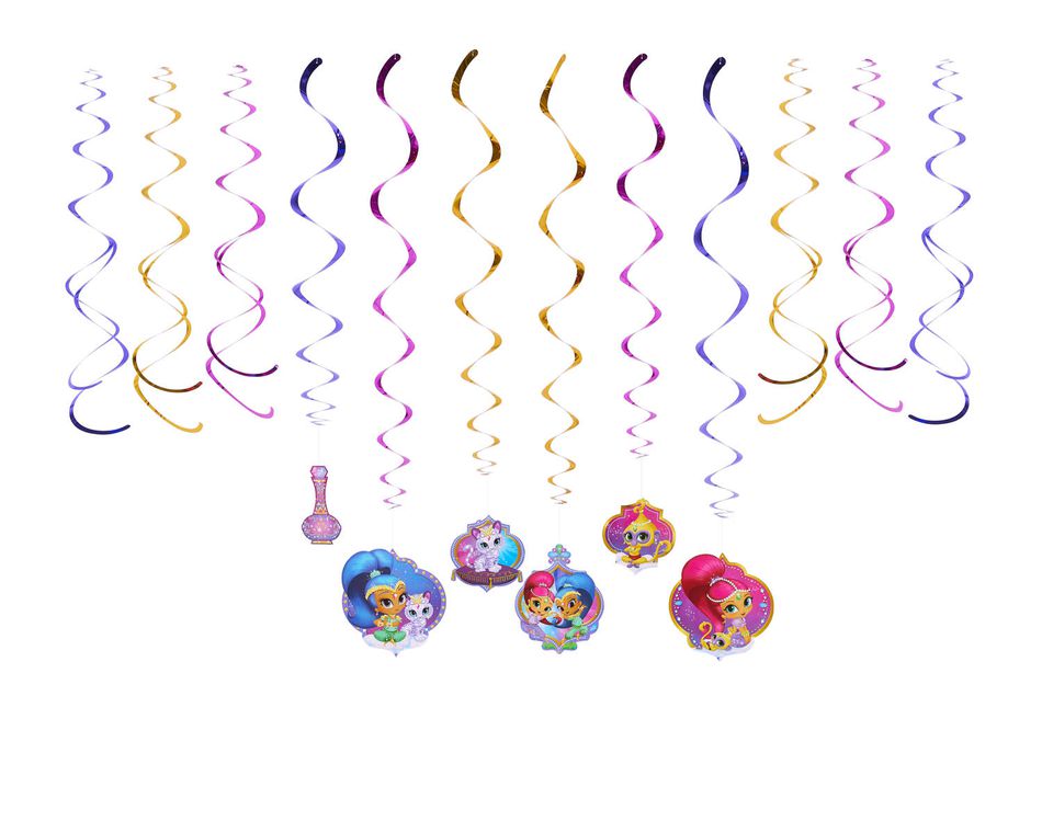 Shimmer and Shine Hanging Party Decorations