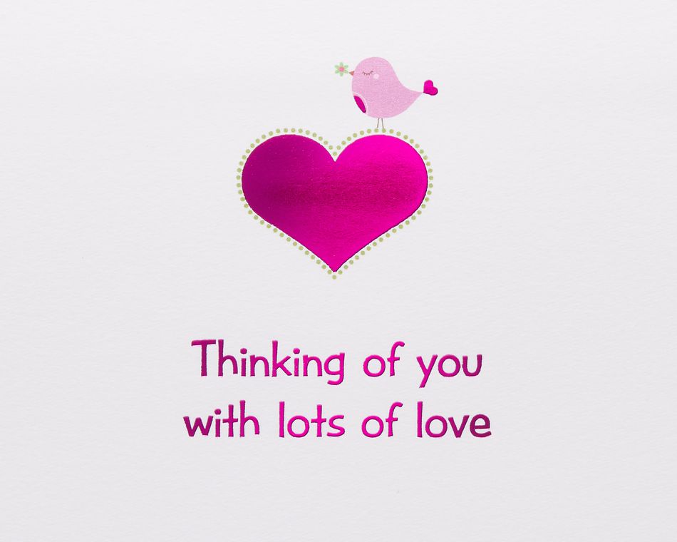 Thinking of You Valentine's Day Greeting Card
