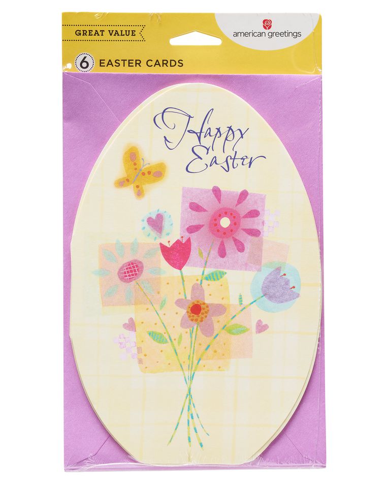 Springtime Easter Card, 6-Count