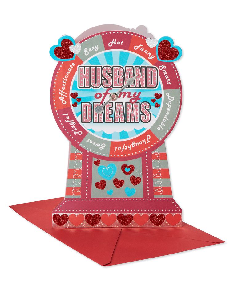 My Dreams Valentine's Day Card for Husband