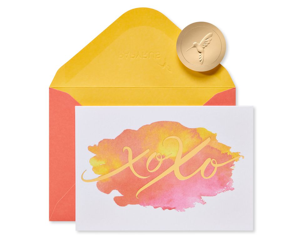 XOXO Blank Cards with Envelopes, 14-Count