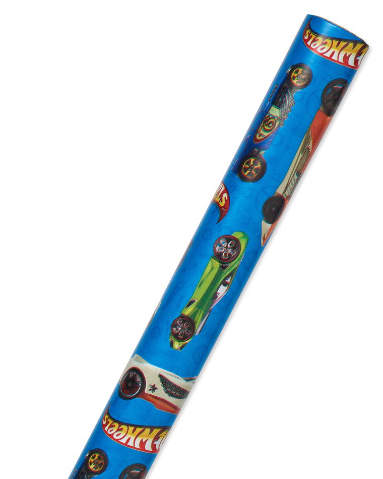 Hot Wheels Wrapping Paper, 20 sq. ft.