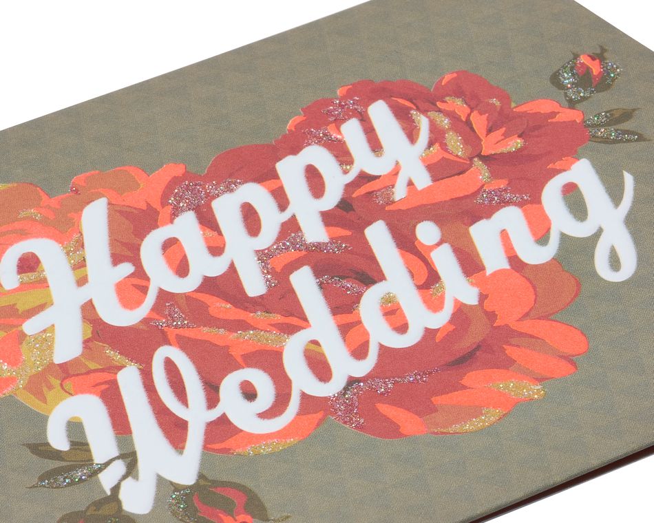 Moment of Perfect Wedding Congratulations Card