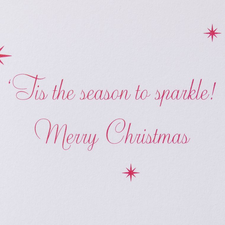 Season to Sparkle Christmas Greeting Card
