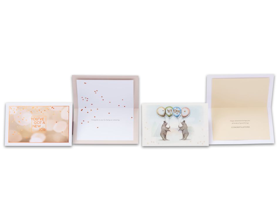 Congratulations Greeting Card Collection, 8-Count
