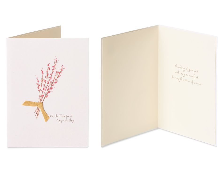 Floral Sympathy Greeting Card Bundle, 2-Count