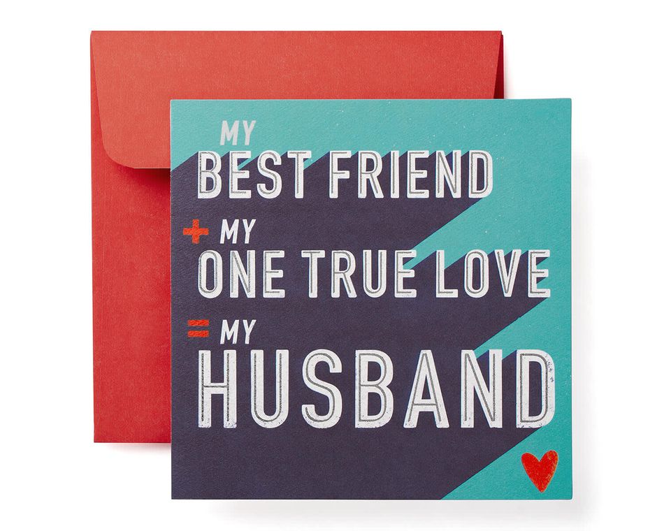 Best Friend Valentine's Day Card for Husband