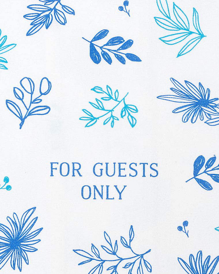 for guests only tea towel