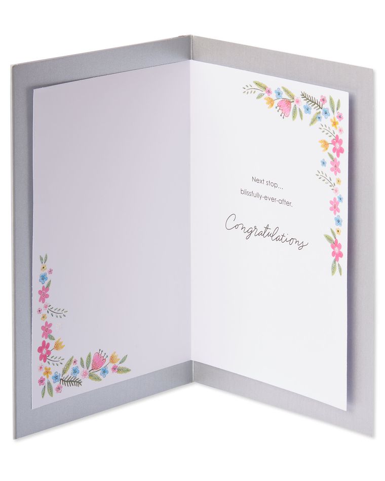 Just Married Wedding Card 