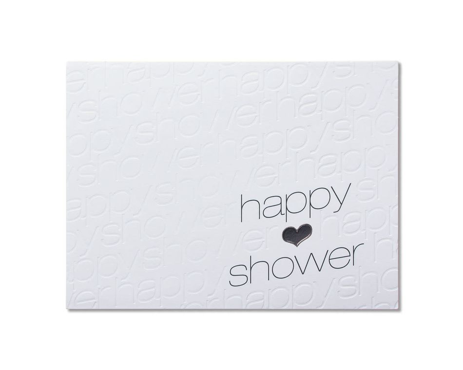 Happy Thought Bridal Shower Card