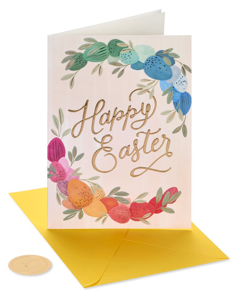 Wonderfully Joyous Springtime Easter Greeting Card