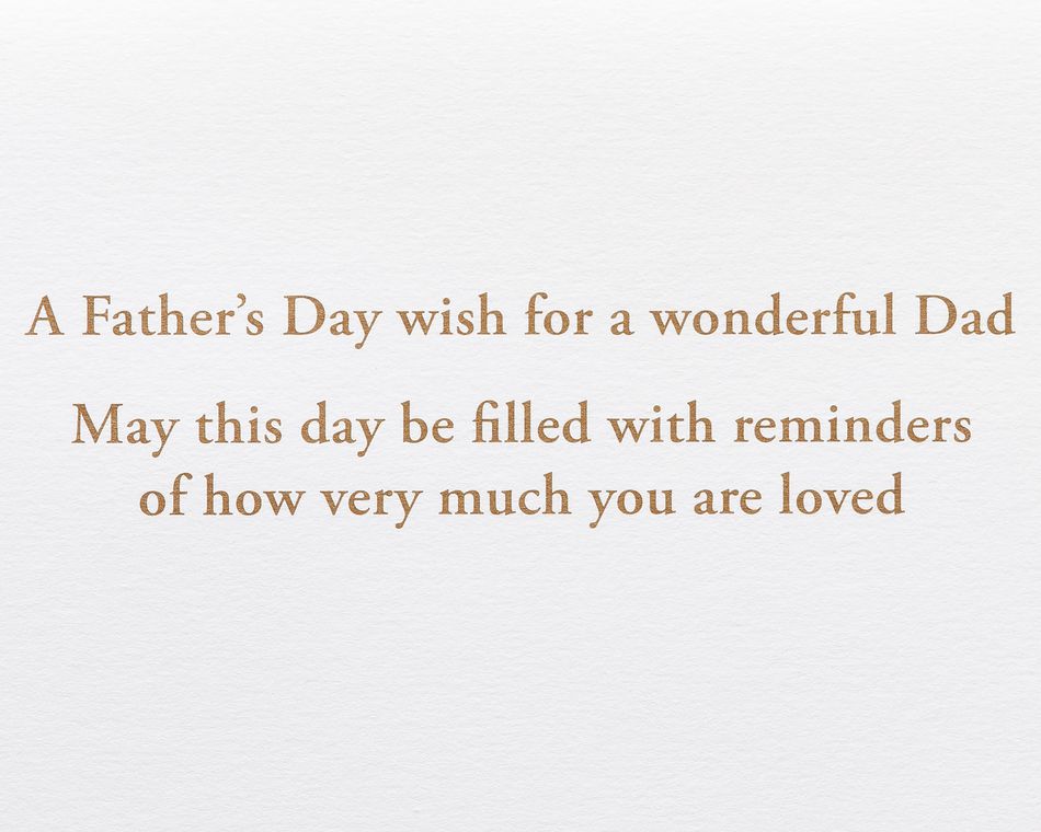 You Are Loved Father's Day Greeting Card