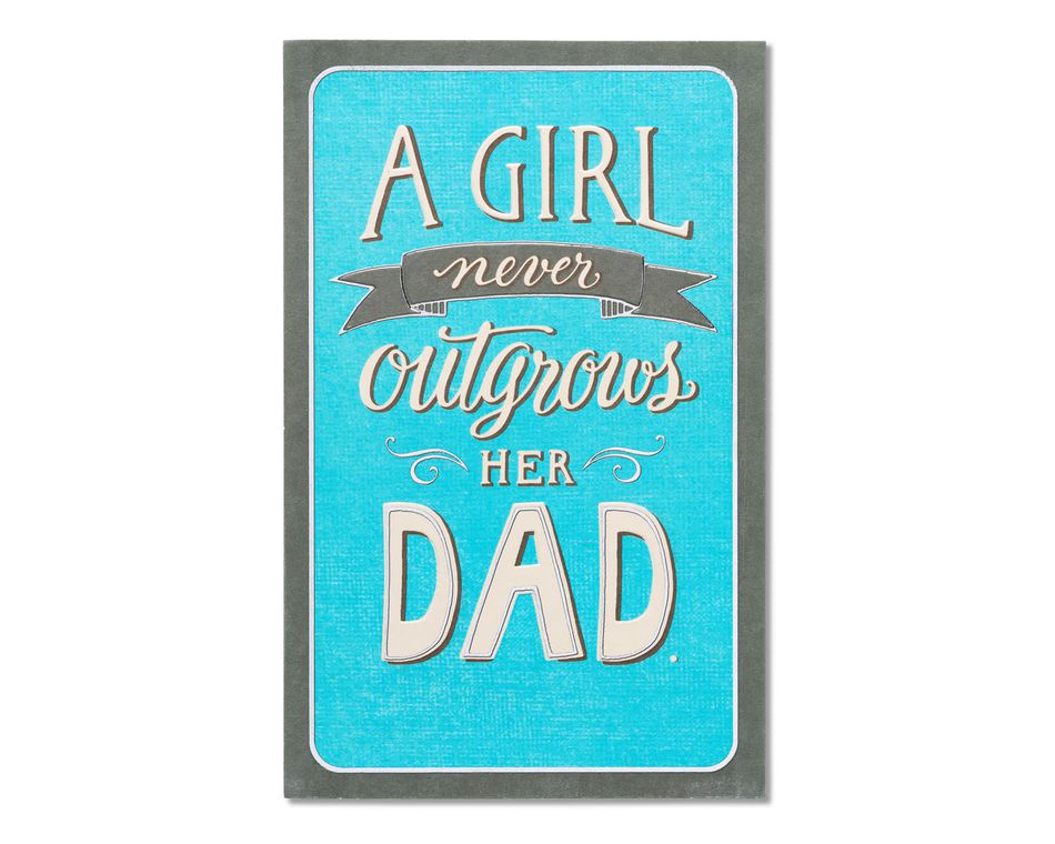 dad hero friend father's day card from daughter