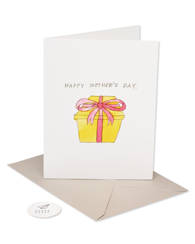 gift in my pants romantic mother's day card