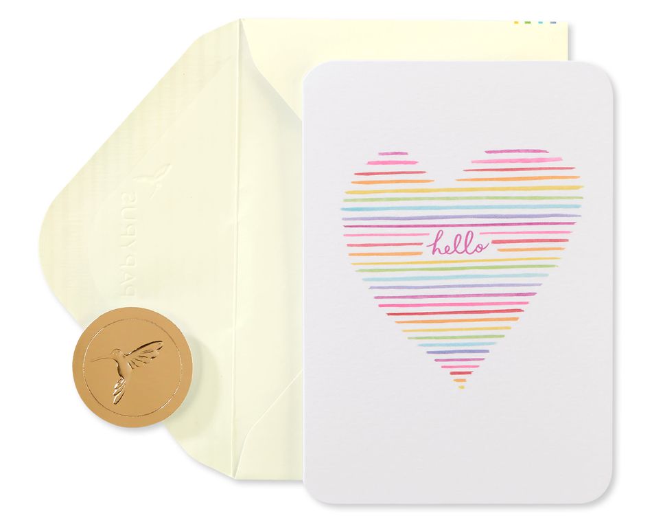 Heart Boxed Blank Note Cards with Envelopes, 14-Count