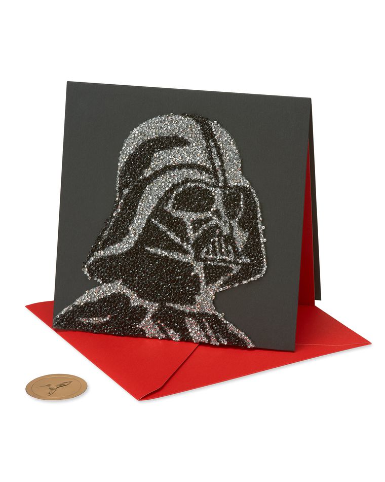 Darth Vader Star Wars Birthday Greeting Card