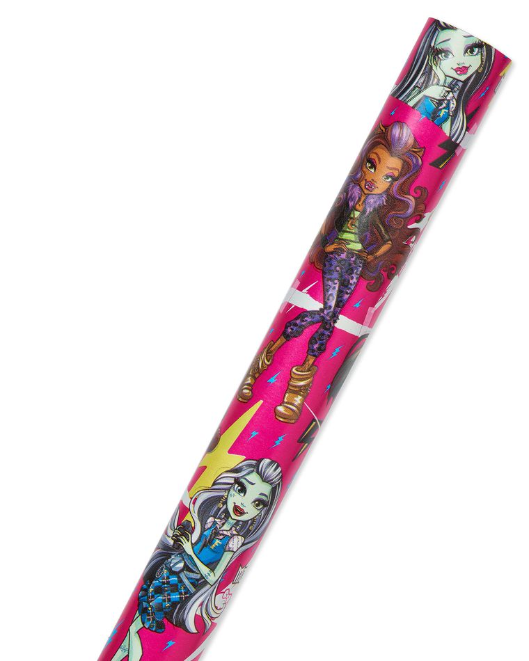 Monster High Wrapping Paper, 20 sq. ft.