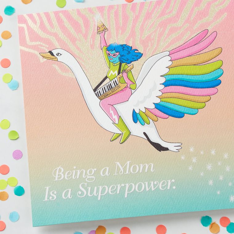 Funny Superpower Mother's Day Card
