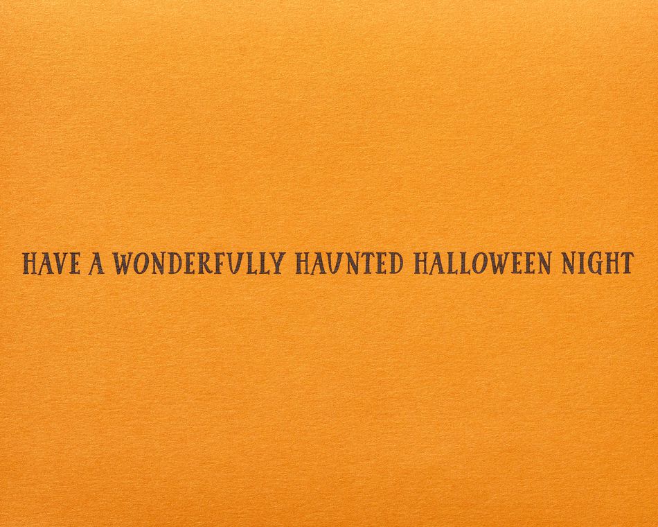 Haunted House Halloween Greeting Card 