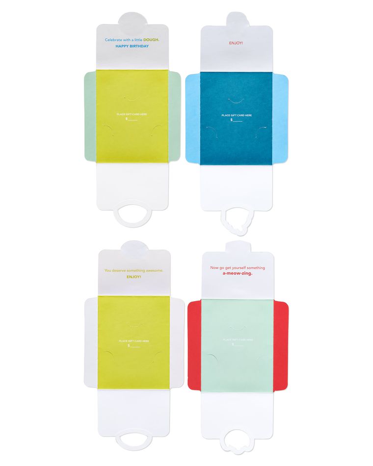 Stick-Onvelope Gift Card Holders, 4-Count