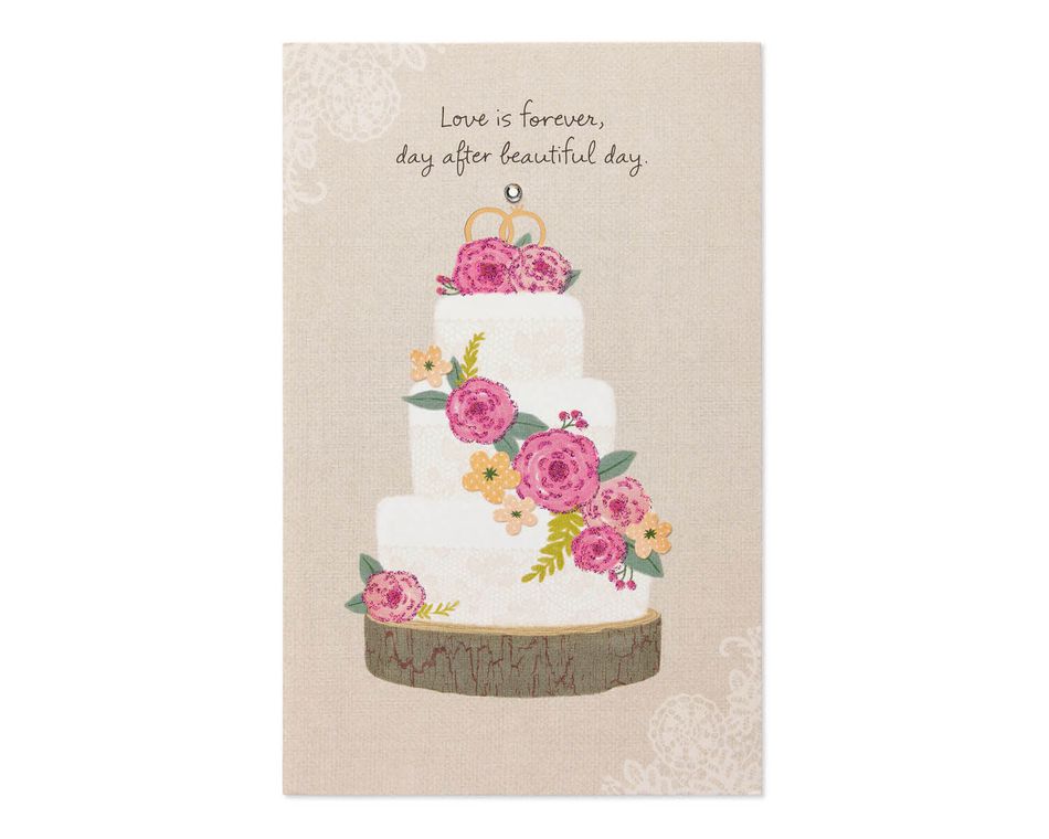 Love is Forever Wedding Card 