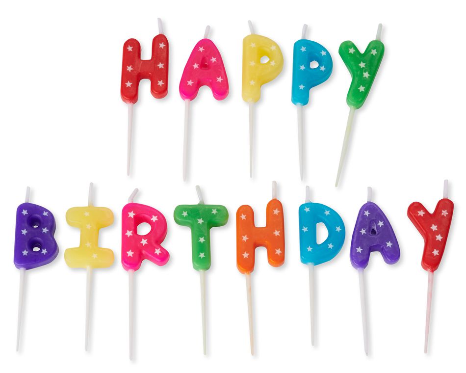 Happy Birthday Candles, 13-Count