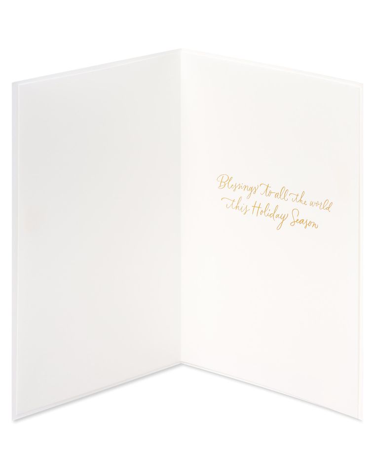 Blessings Holiday Greeting Card 