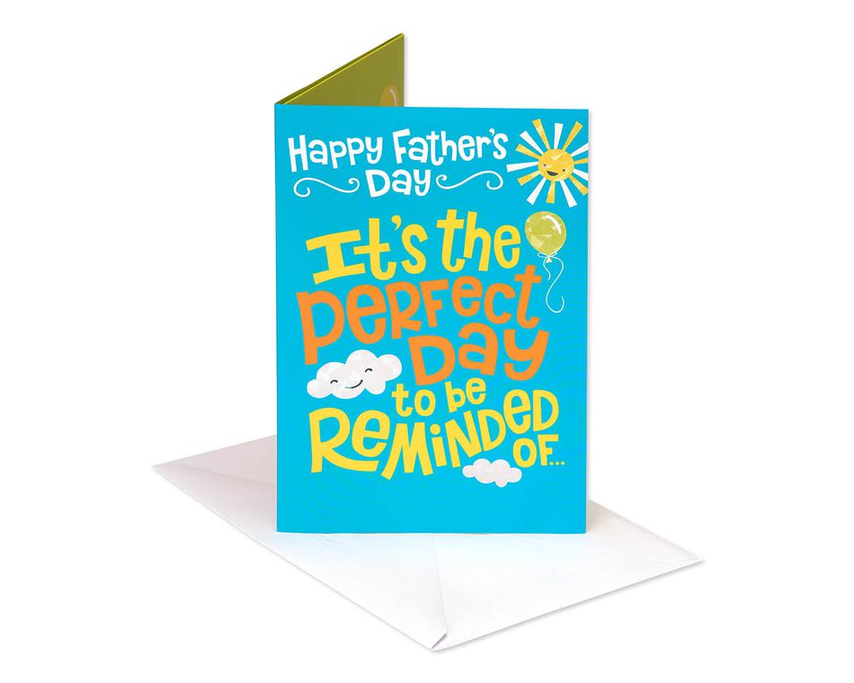 Perfect Day Father's Day Card