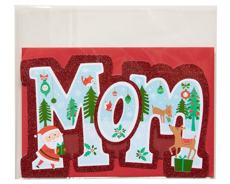 Cool Mom Christmas Card for Mom 