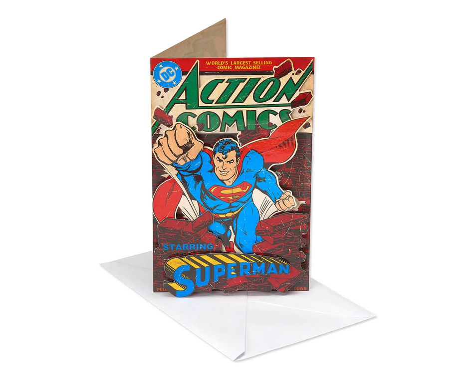 Superman Father's Day Card for Husband