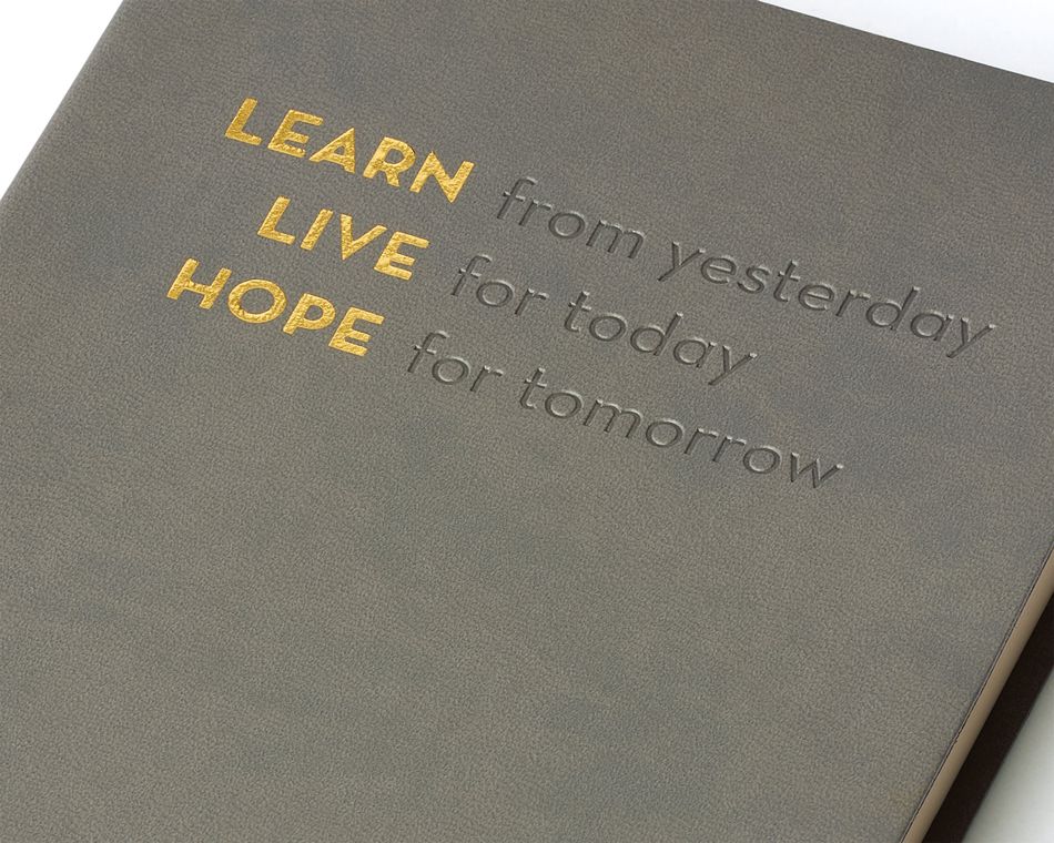 Eccolo Learn Live Hope Essential Journal