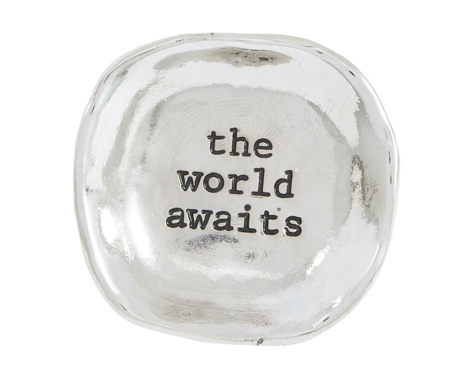 Mud Pie World Graduation Mini Dish