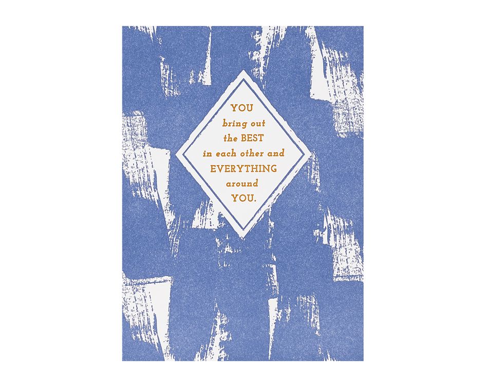 Bring Out Best Your Anniversary Card