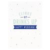 Clinks Up Wedding Card