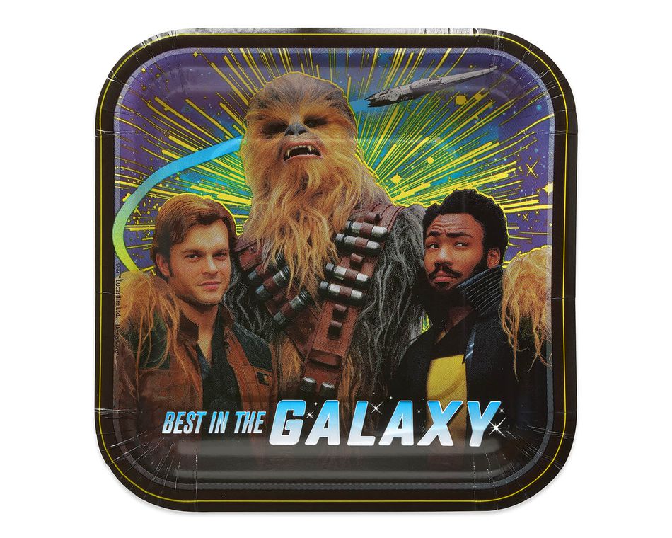 Solo: A Star Wars Story Paper Dessert Plates, 8-Count
