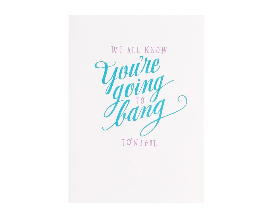 We All Know Wedding Card