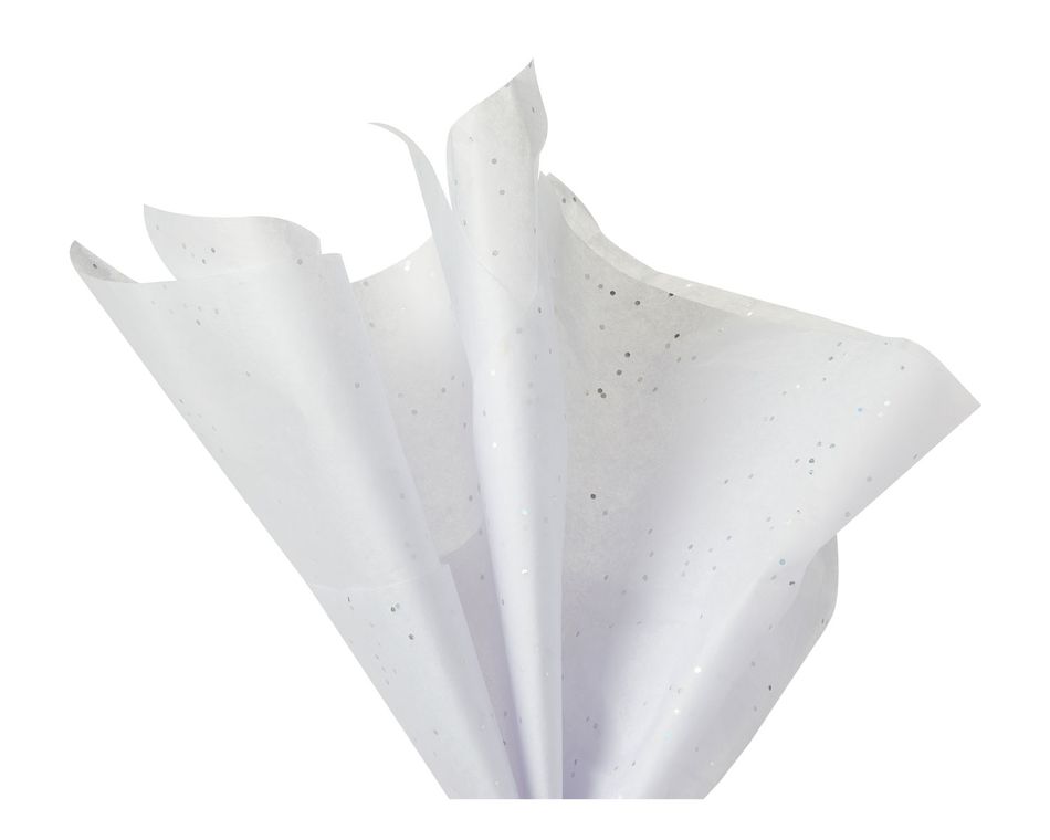 white tissue paper