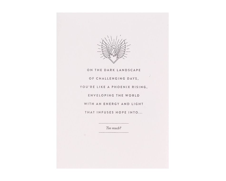 Phoenix Rising Birthday Card